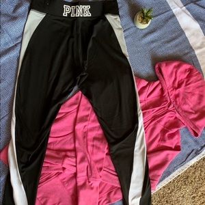 PINK Victoria's Secret Pants - 2-Item Bundle: Leggings and Zip Up PINK Victoria's Secret Pants - 2-Item Bundle: Leggings and Zip Up